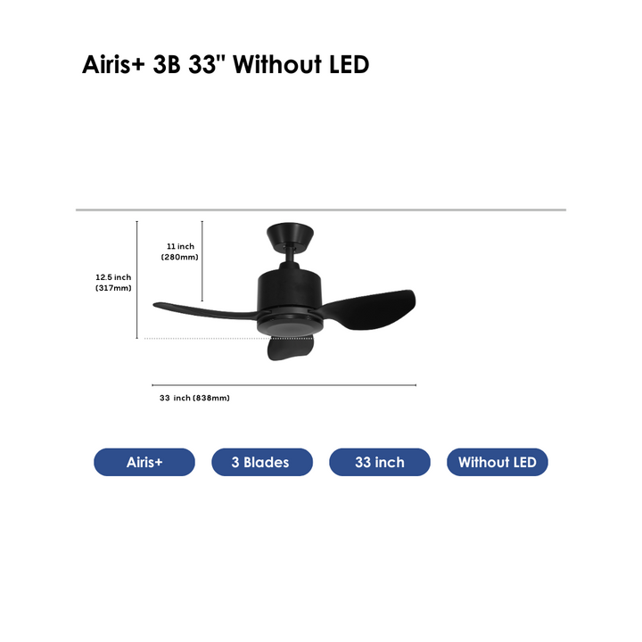 Crestar Airis+ Smart Ceiling Fan - Crestar Fan Singapore