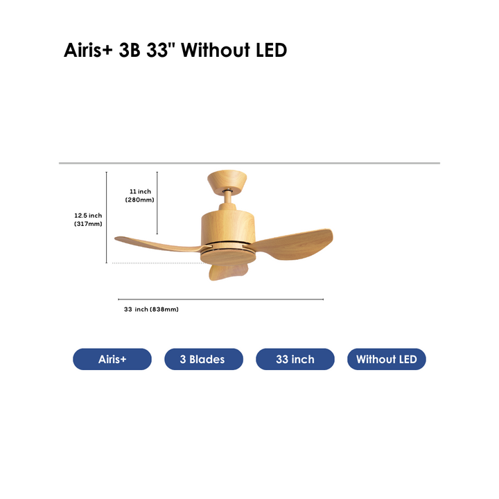 Crestar Airis+ Smart Ceiling Fan - Crestar Fan Singapore