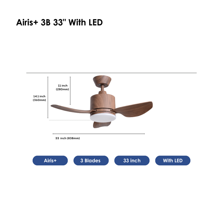 Crestar Airis+ Smart Ceiling Fan - Crestar Fan Singapore