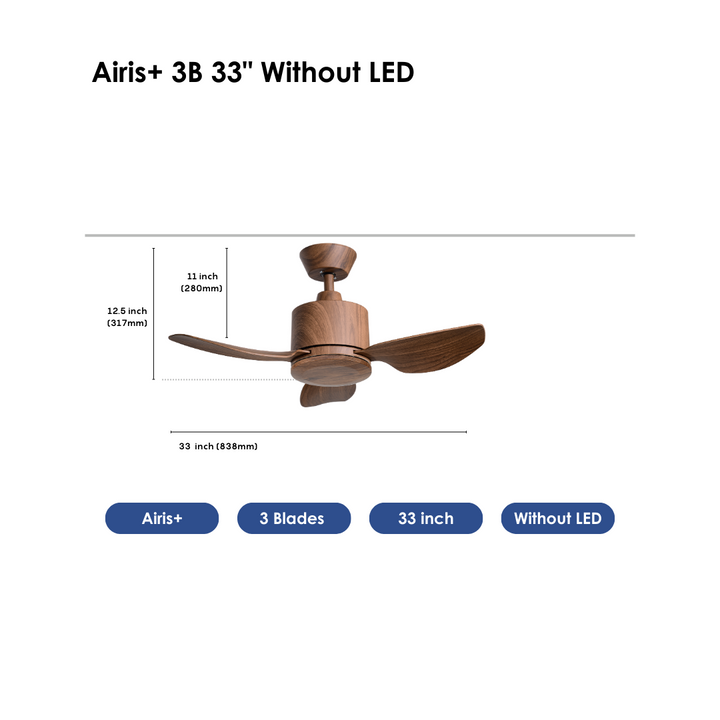 Crestar Airis+ Smart Ceiling Fan - Crestar Fan Singapore