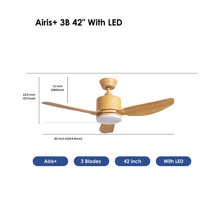 Crestar Airis+ Smart Ceiling Fan - Crestar Fan Singapore