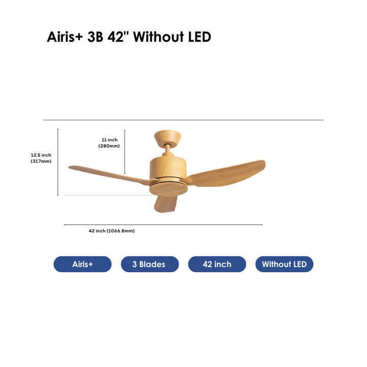 Crestar Airis+ Smart Ceiling Fan - Crestar Fan Singapore