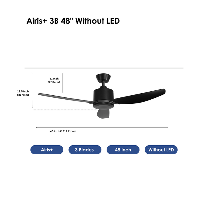 Crestar Airis+ Smart Ceiling Fan - Crestar Fan Singapore