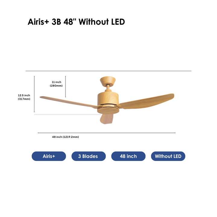 Crestar Airis+ Smart Ceiling Fan - Crestar Fan Singapore