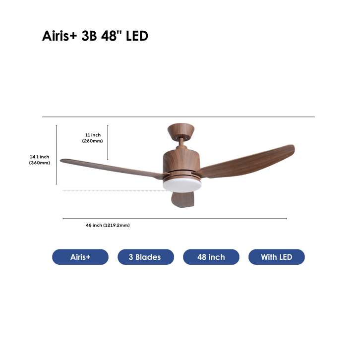 Crestar Airis+ Smart Ceiling Fan - Crestar Fan Singapore
