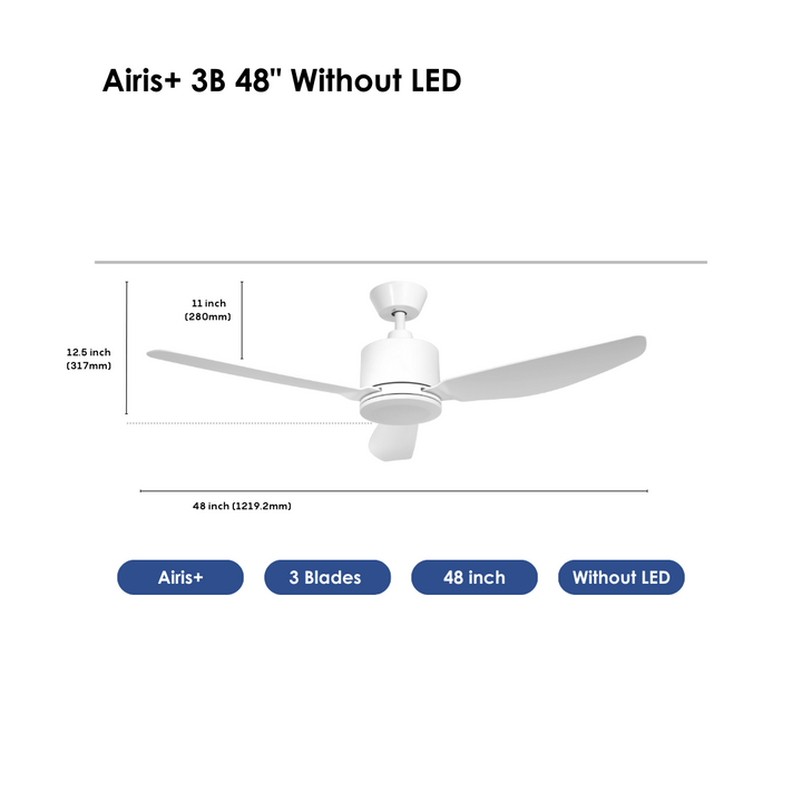 Crestar Airis+ Smart Ceiling Fan - Crestar Fan Singapore