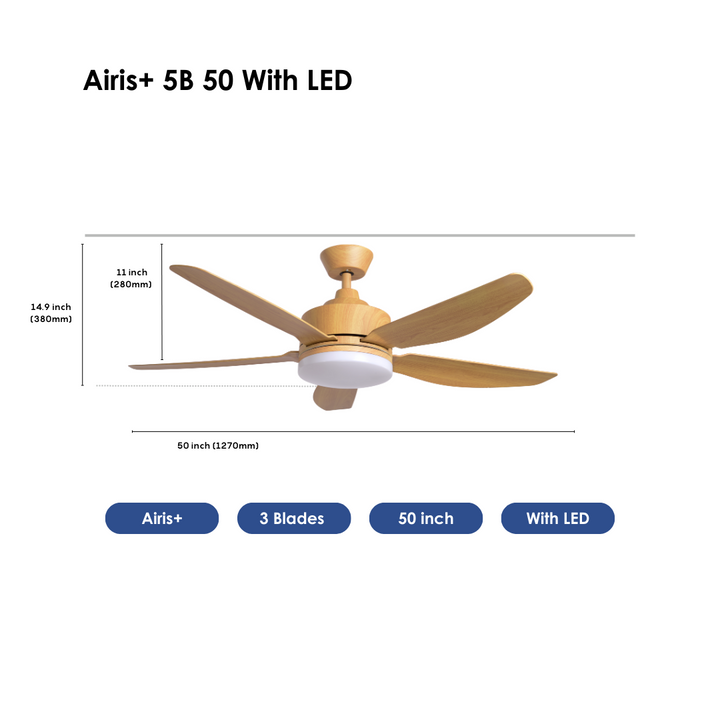 Crestar Airis+ Smart Ceiling Fan - Crestar Fan Singapore