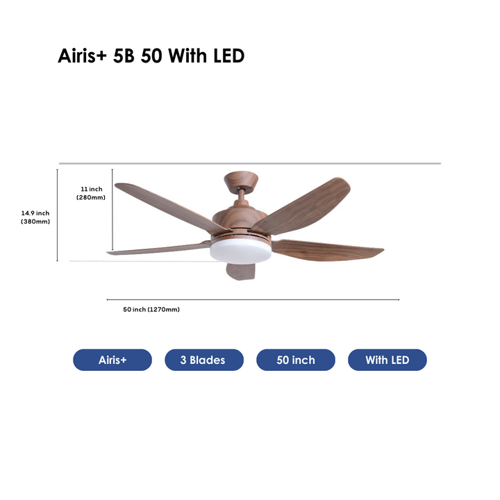 Crestar Airis+ Smart Ceiling Fan - Crestar Fan Singapore