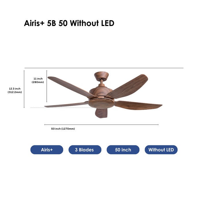 Crestar Airis+ Smart Ceiling Fan - Crestar Fan Singapore