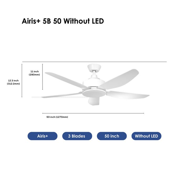 Crestar Airis+ Smart Ceiling Fan - Crestar Fan Singapore