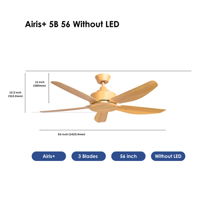 Crestar Airis+ Smart Ceiling Fan - Crestar Fan Singapore