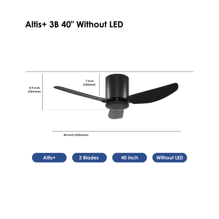 Crestar Altis+ Smart Ceiling Fan - Crestar Fan Singapore