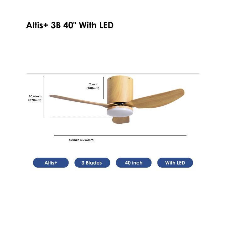 Crestar Altis+ Smart Ceiling Fan - Crestar Fan Singapore