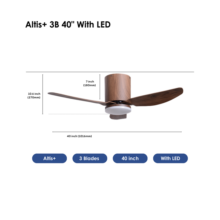 Crestar Altis+ Smart Ceiling Fan - Crestar Fan Singapore