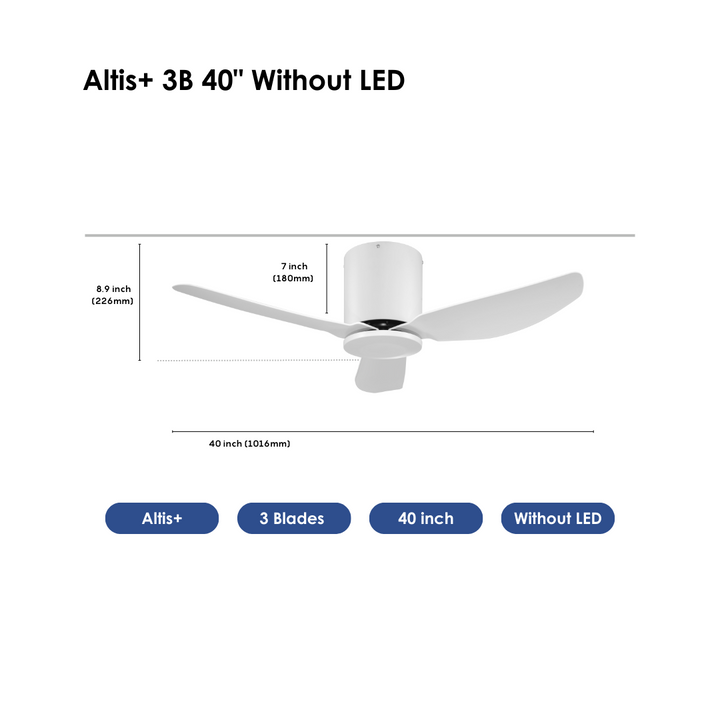 Crestar Altis+ Smart Ceiling Fan - Crestar Fan Singapore