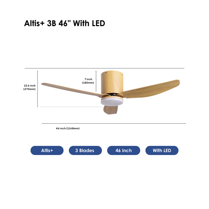 Crestar Altis+ Smart Ceiling Fan - Crestar Fan Singapore