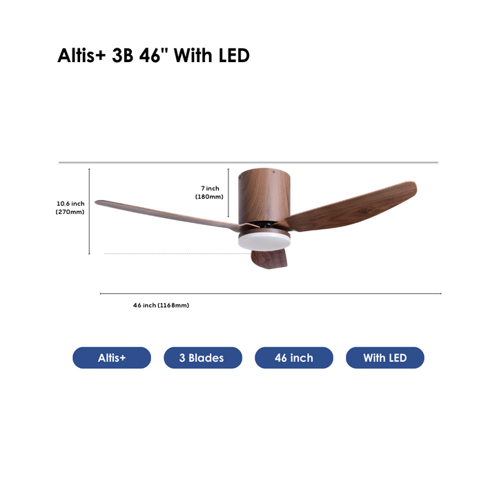 Crestar Altis+ Smart Ceiling Fan - Crestar Fan Singapore
