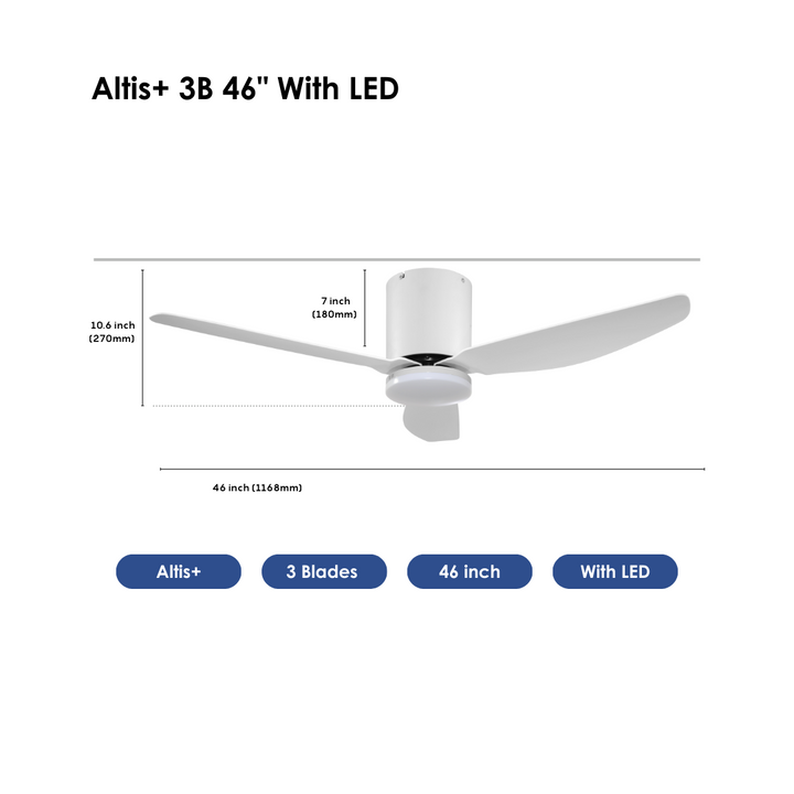 Crestar Altis+ Smart Ceiling Fan - Crestar Fan Singapore