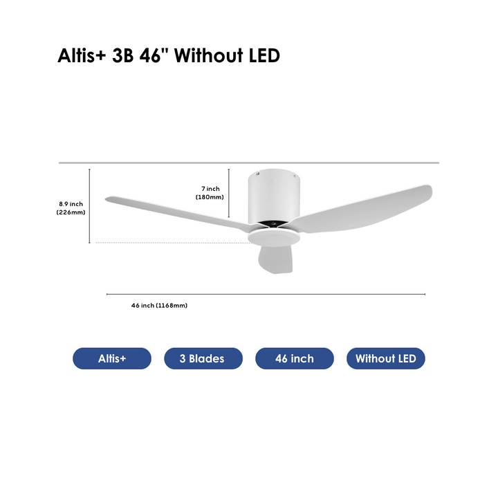 Crestar Altis+ Smart Ceiling Fan - Crestar Fan Singapore