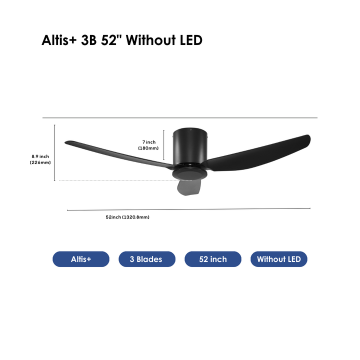 Crestar Altis+ Smart Ceiling Fan - Crestar Fan Singapore