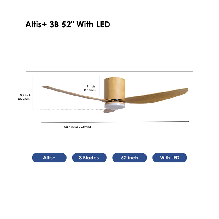 Crestar Altis+ Smart Ceiling Fan - Crestar Fan Singapore