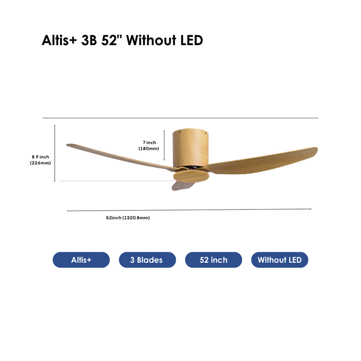 Crestar Altis+ Smart Ceiling Fan - Crestar Fan Singapore
