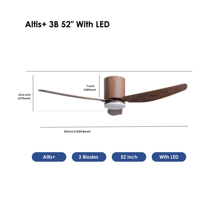 Crestar Altis+ Smart Ceiling Fan - Crestar Fan Singapore