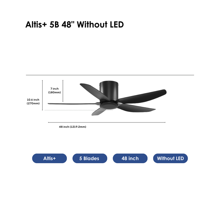 Crestar Altis+ Smart Ceiling Fan - Crestar Fan Singapore