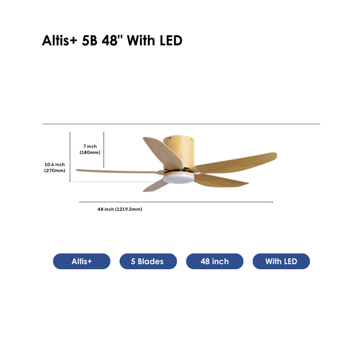 Crestar Altis+ Smart Ceiling Fan - Crestar Fan Singapore