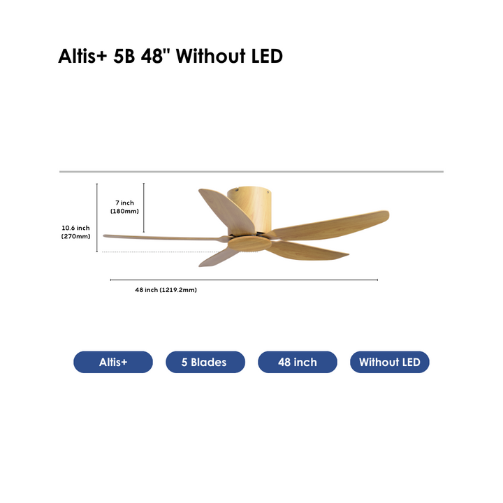 Crestar Altis+ Smart Ceiling Fan - Crestar Fan Singapore