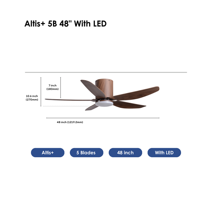 Crestar Altis+ Smart Ceiling Fan - Crestar Fan Singapore