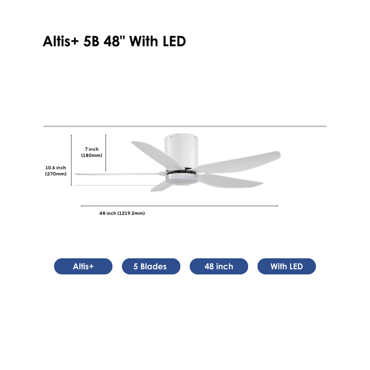 Crestar Altis+ Smart Ceiling Fan - Crestar Fan Singapore