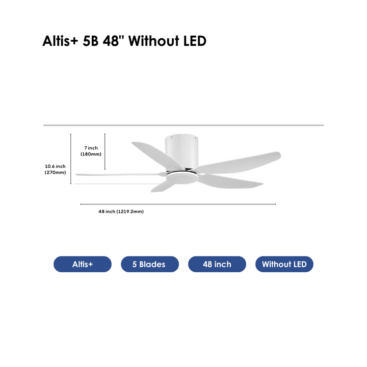 Crestar Altis+ Smart Ceiling Fan - Crestar Fan Singapore