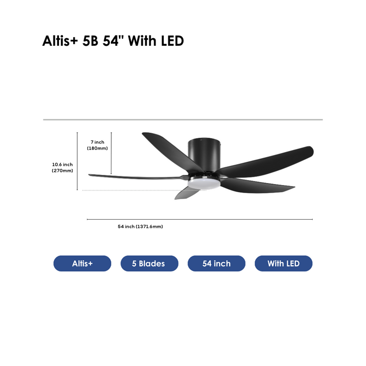 Crestar Altis+ Smart Ceiling Fan - Crestar Fan Singapore