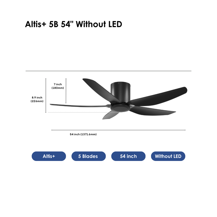 Crestar Altis+ Smart Ceiling Fan - Crestar Fan Singapore