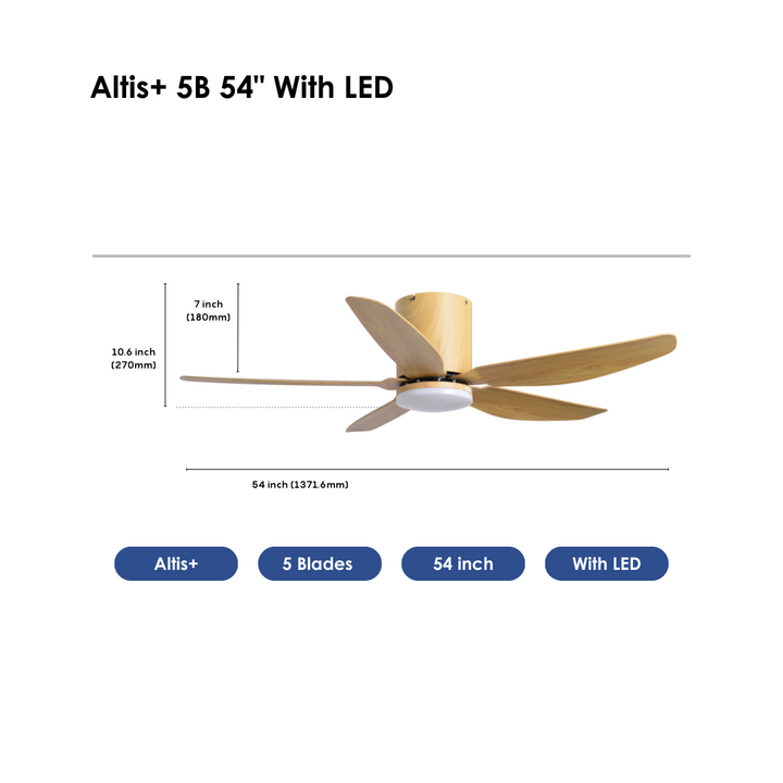 Crestar Altis+ Smart Ceiling Fan - Crestar Fan Singapore