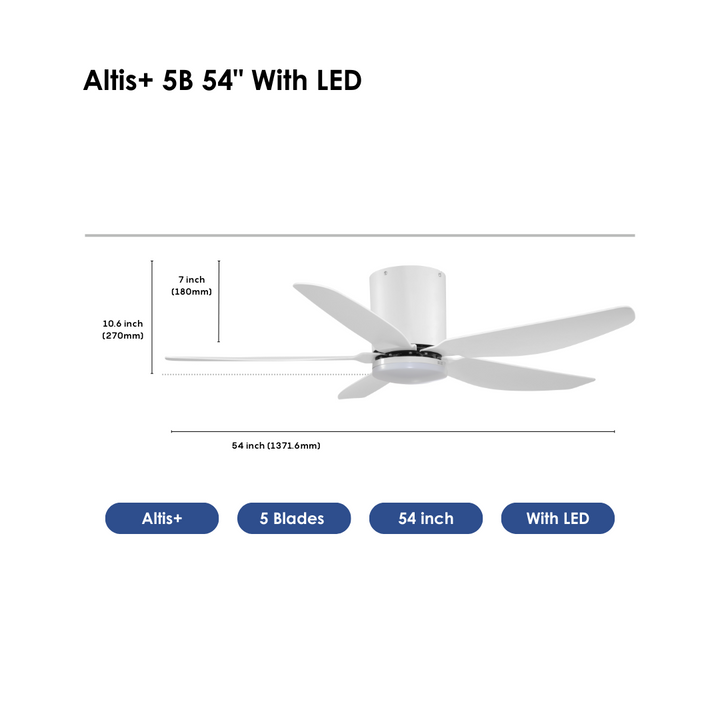 Crestar Altis+ Smart Ceiling Fan - Crestar Fan Singapore