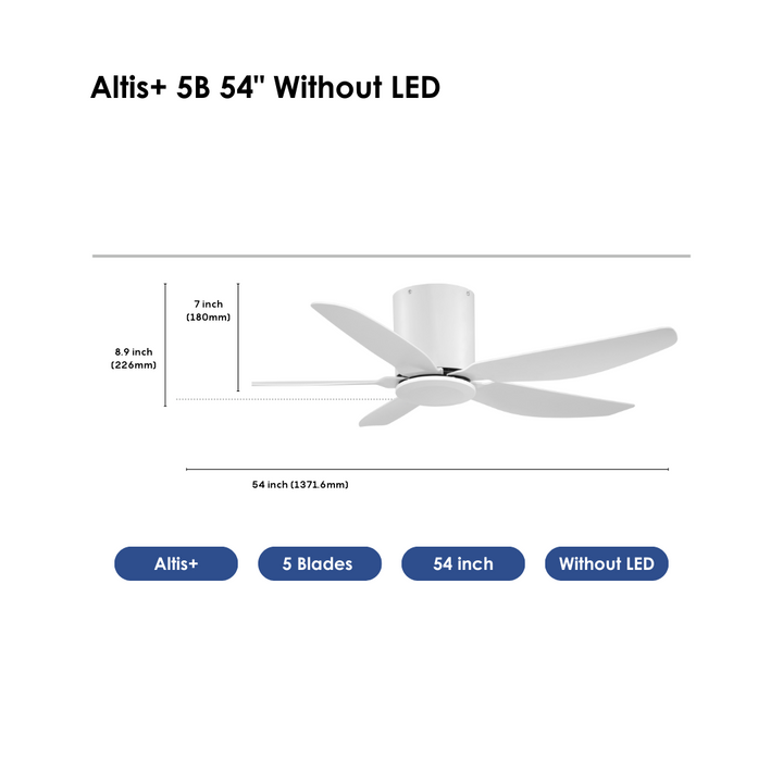 Crestar Altis+ Smart Ceiling Fan - Crestar Fan Singapore