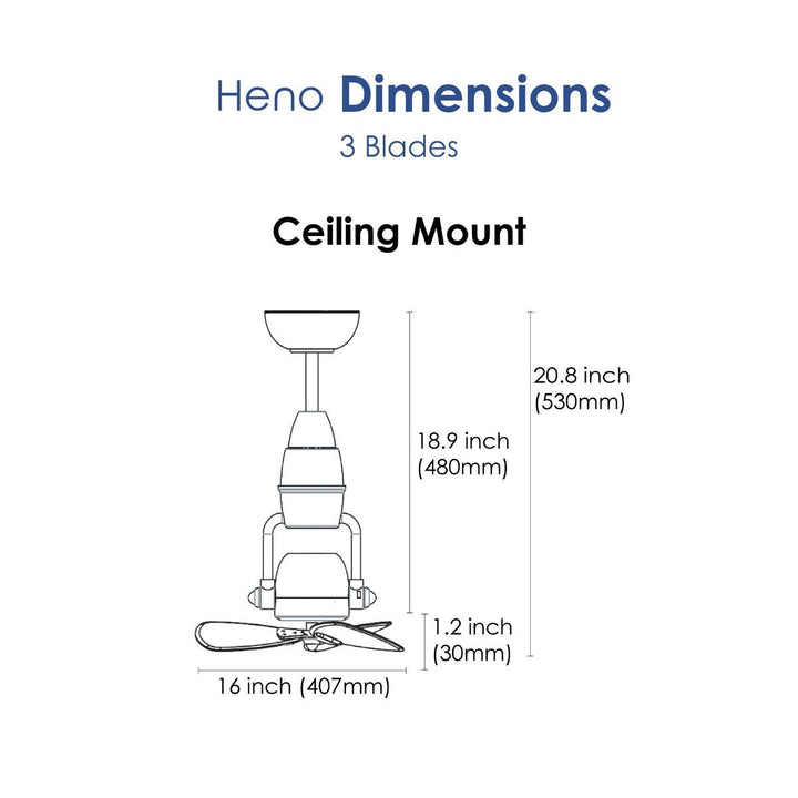 Crestar HENO Corner Fan - Crestar Fan Singapore