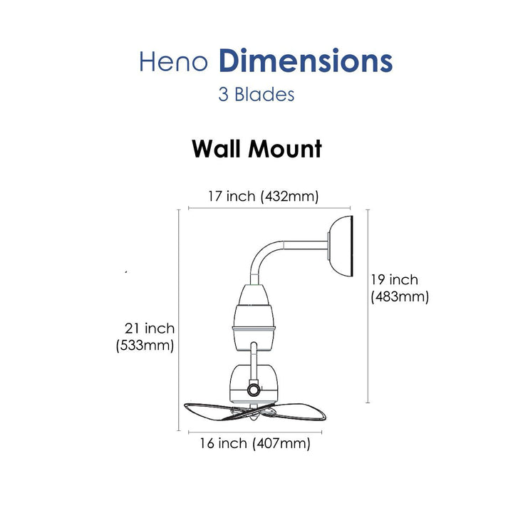 Crestar HENO Corner Fan - Crestar Fan Singapore
