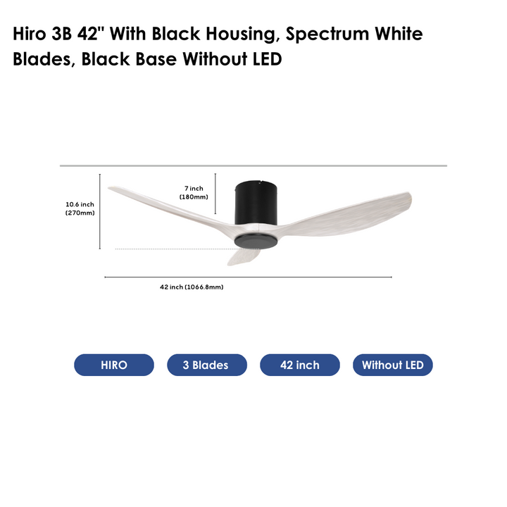 Crestar Hiro Smart Ceiling Fan - Crestar Fan Singapore