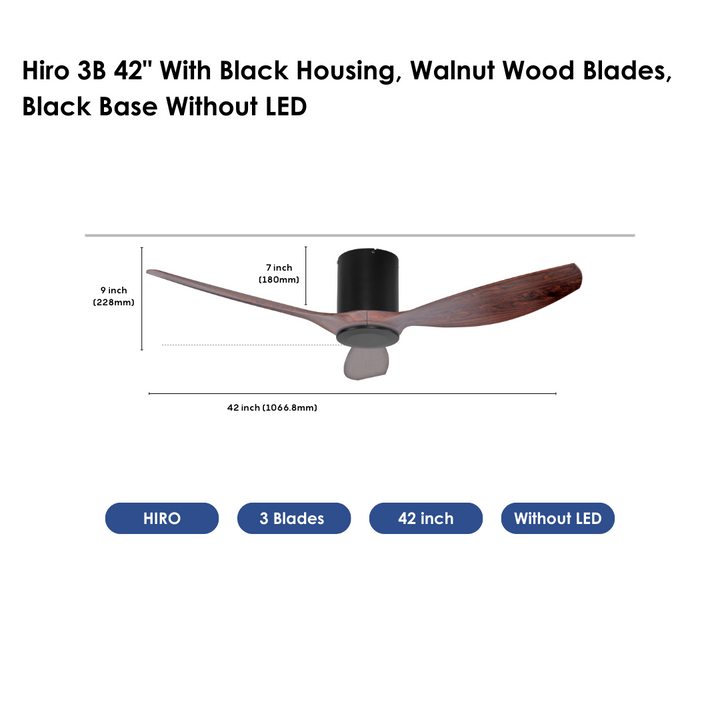 Crestar Hiro Smart Ceiling Fan - Crestar Fan Singapore