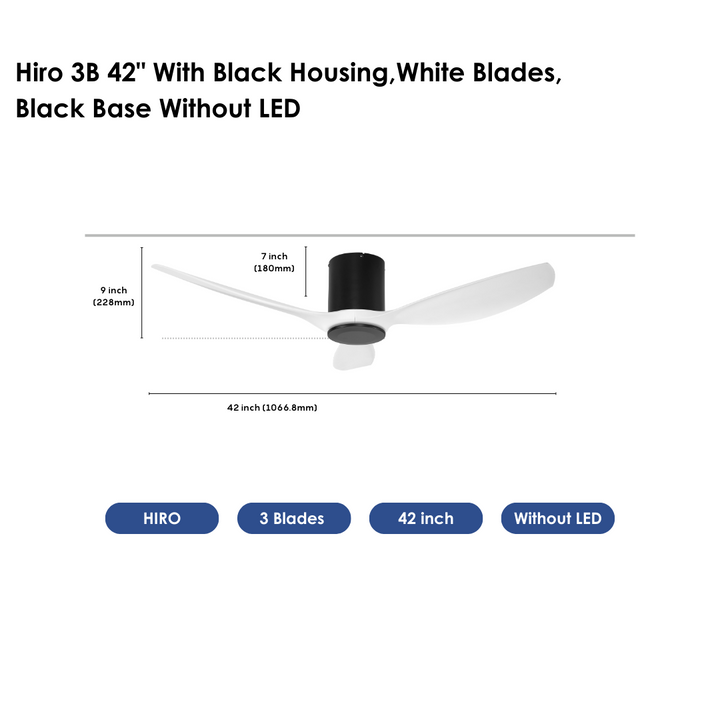 Crestar Hiro Smart Ceiling Fan - Crestar Fan Singapore