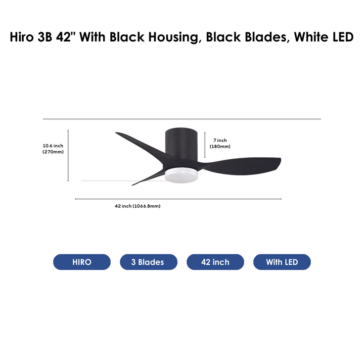 Crestar Hiro Smart Ceiling Fan - Crestar Fan Singapore
