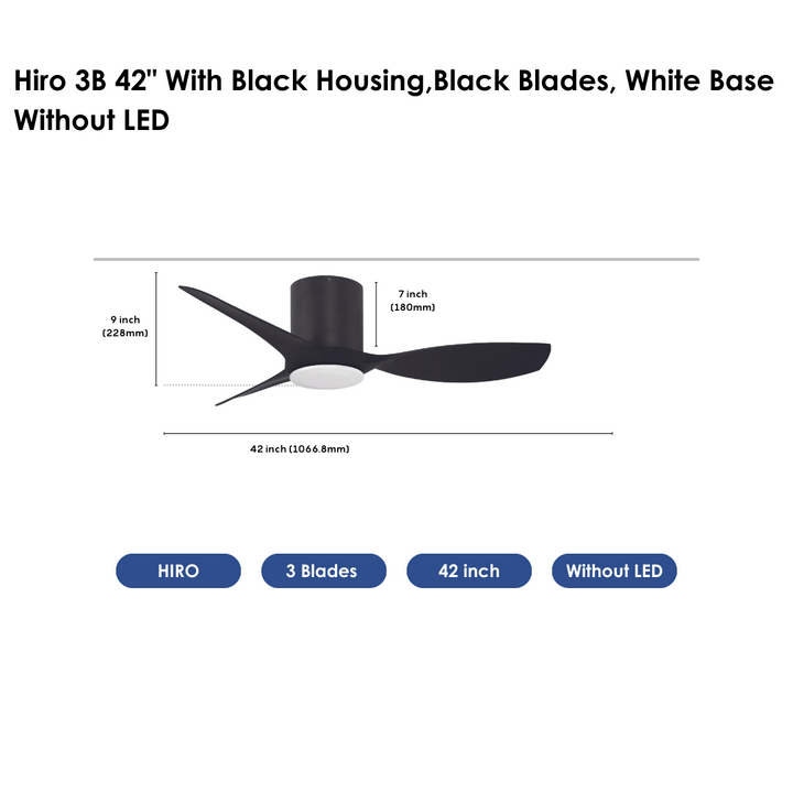 Crestar Hiro Smart Ceiling Fan - Crestar Fan Singapore