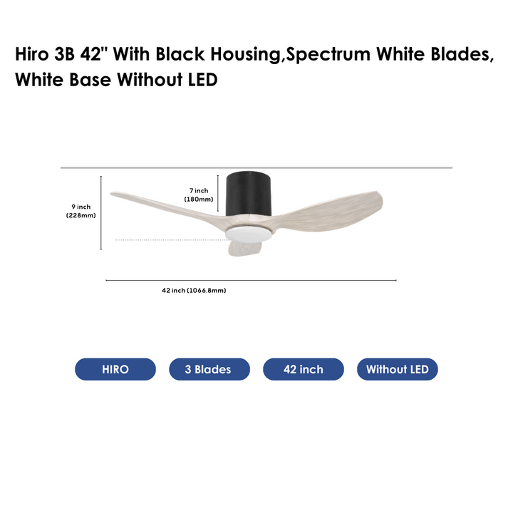 Crestar Hiro Smart Ceiling Fan - Crestar Fan Singapore