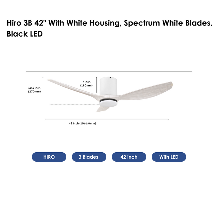 Crestar Hiro Smart Ceiling Fan - Crestar Fan Singapore