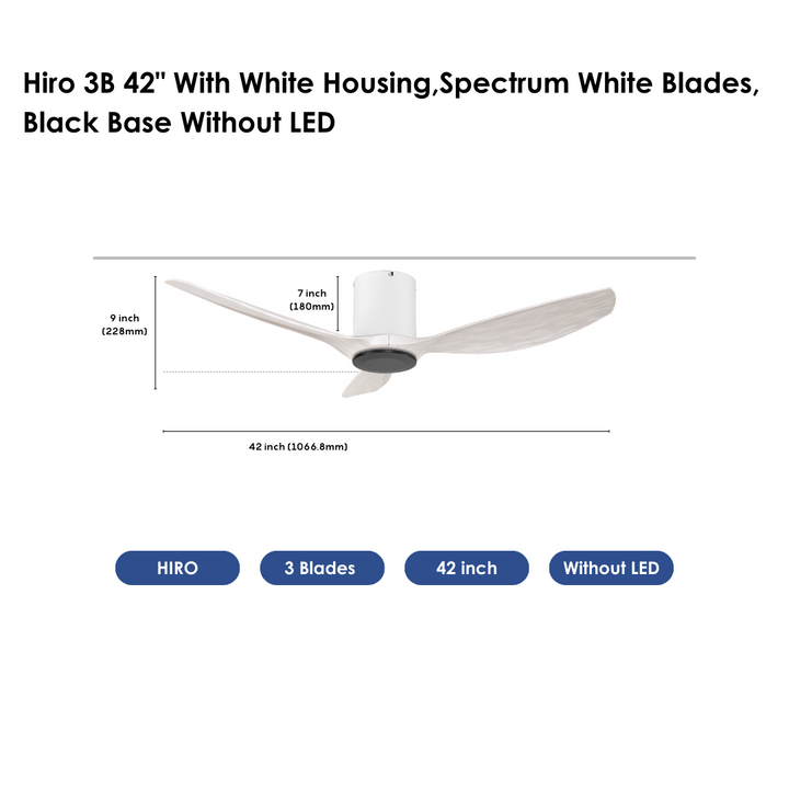 Crestar Hiro Smart Ceiling Fan - Crestar Fan Singapore