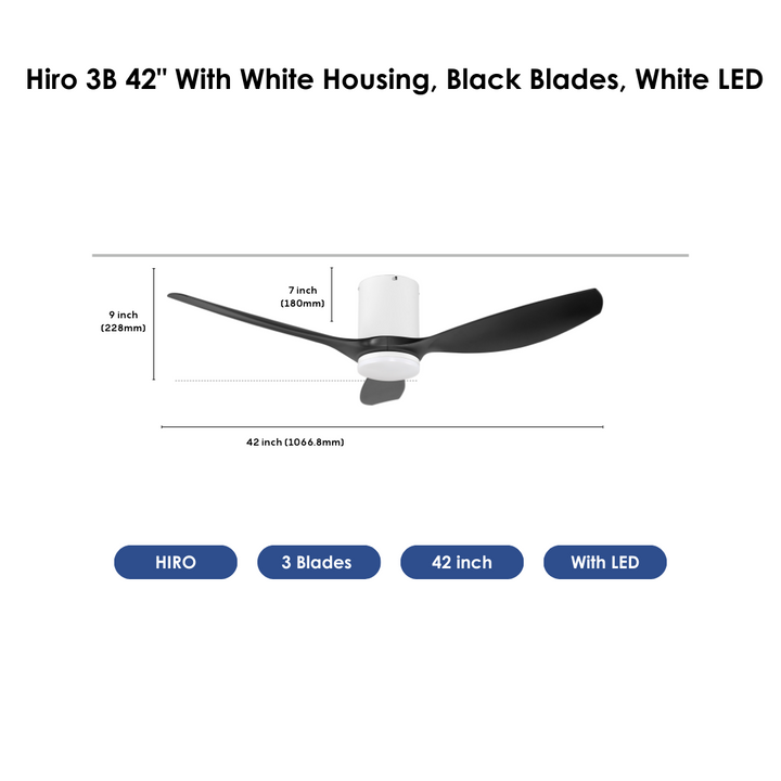 Crestar Hiro Smart Ceiling Fan - Crestar Fan Singapore