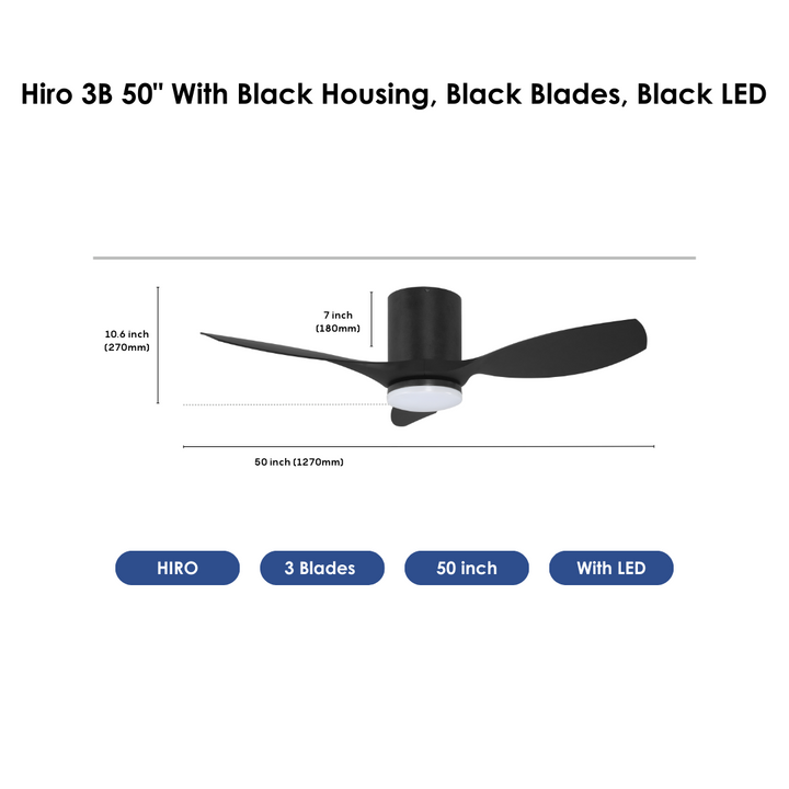 Crestar Hiro Smart Ceiling Fan - Crestar Fan Singapore